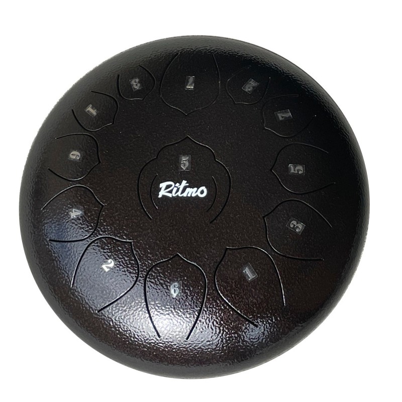 TONGUE DRUM DE 12” UPGRADED PREMIUM LOTUS SERIE 13 NOTAS BRONCE | MÚSICA BILBAO