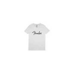 Camiseta Fender hombre blanca XL | MÚSICA BILBAO