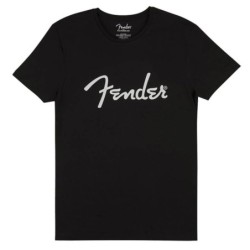 Camiseta manga larga Fender negra jaspeado M | Música Bilbao