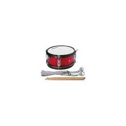 Tambor marcha Jr Hayman 10x5pg c/cint. rojo