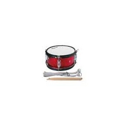 Tambor marcha Jr Hayman 12x7pg c/cint. rojo