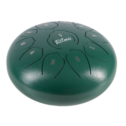 TONGUE DRUM DE 10” VERDE 11 NOTAS | Música Bilbao