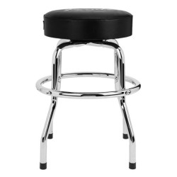 Taburete bar Fender negro/cromado 24pg | MÚSICA BILBAO