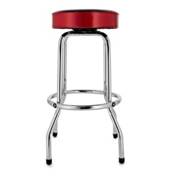 Taburete bar Fender negro/rojo 30pg | MÚSICA BILBAO