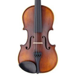 Violín 1/4 Leonardo macizo abeto/arce/diap.Teñido