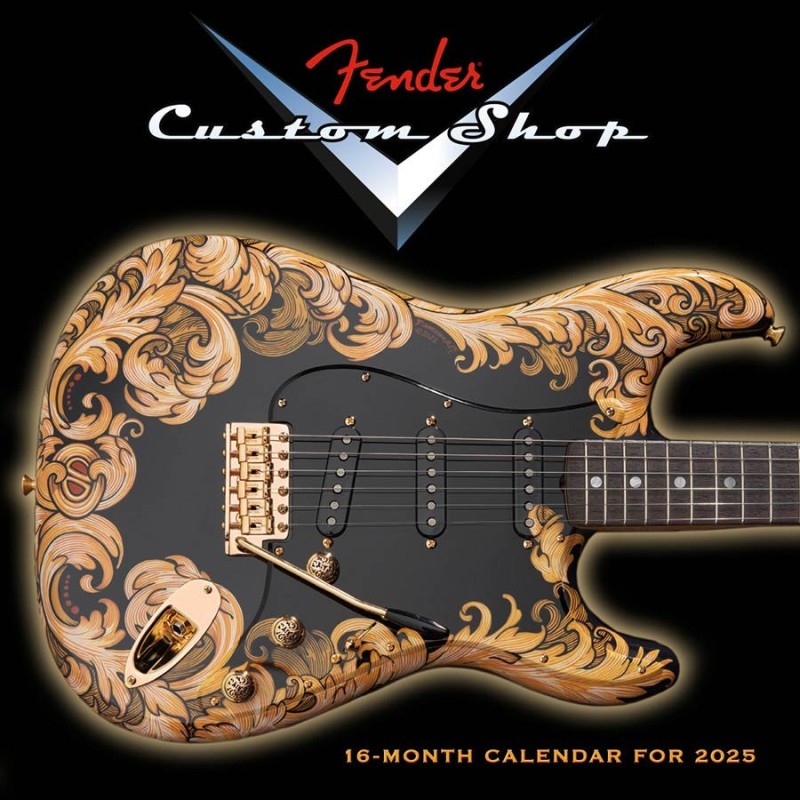 Calendario Fender 2025 C.Shop | MÚSICA BILBAO