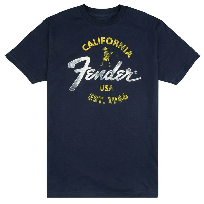 Camiseta Fender Clothing Camiseta Baja Blue S | MÚSICA BILBAO