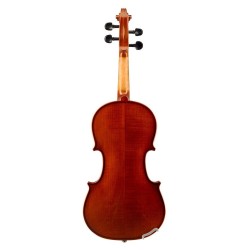 Violín 3/4 Leonardo macizo abeto/arce fl/ebano