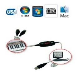 ADAPTADOR PRODIPE MIDI-USB PROMIDI