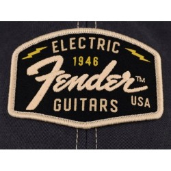 Gorra Transition Fender negro/piedra | MÚSICA BILBAO