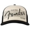 Gorra Fender eléctrica negra/crema | MÚSICA BILBAO