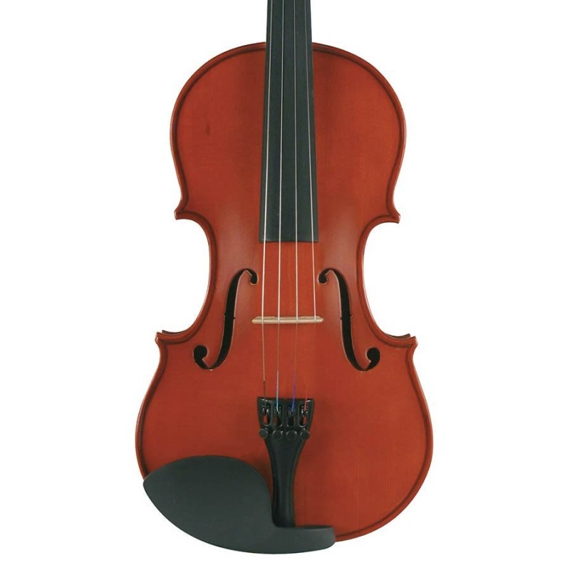 Violín 1/2 Leonardo macizo abeto/arce/diap.Teñido