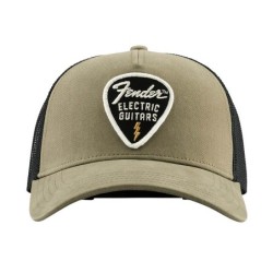 Gorra púa Fender con cierre oliva | MÚSICA BILBAO