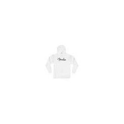 Sudadera Fender capucha blanco olímpico M | MÚSICA BILBAO