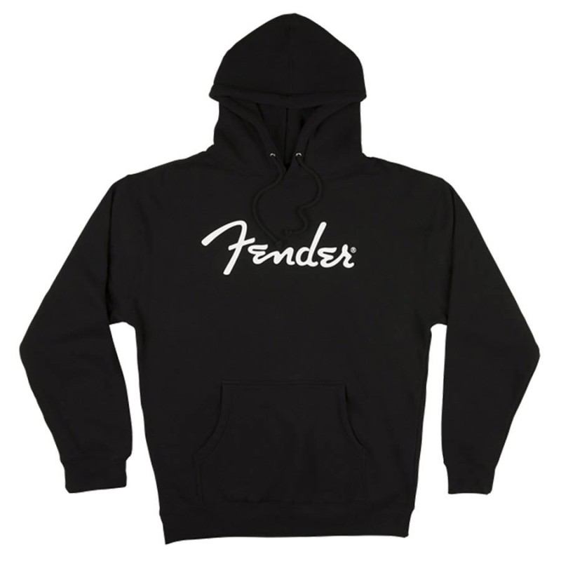 Sudadera Fender capucha negra XXL | MÚSICA BILBAO