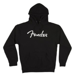 Sudadera Fender capucha negra M | MÚSICA BILBAO