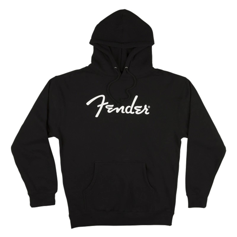 Sudadera Fender capucha negra S | MÚSICA BILBAO