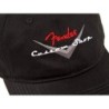 Gorra béisbol Fender Custom Shop negra | MÚSICA BILBAO