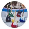 Posavasos Fender guitarra cuero multicolor 4ud | MÚSICA BILBAO