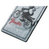 Etiqueta equipaje biker vintage Fender | MÚSICA BILBAO