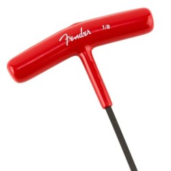 Llave truss rod Fender T 1/8 roja | MÚSICA BILBAO