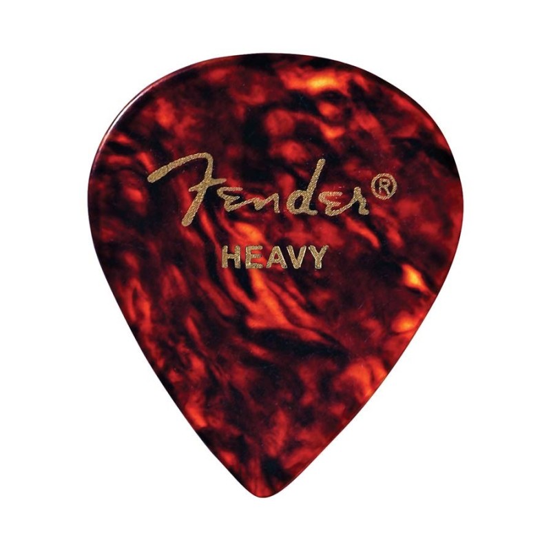 Púas Fender heavy 551 12ud | MÚSICA BILBAO