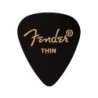 Púas Fender premium 351 thin black 12ud | MÚSICA BILBAO