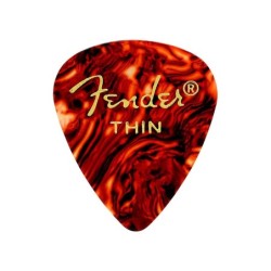 Púas Fender concha thin 351 12ud | Música Bilbao