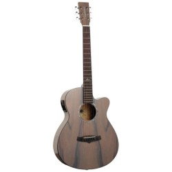 GUITARRA ACÚSTICA TANGLEWOOD AZURE SUPER FOLK GRIS | MÚSICA BILBAO