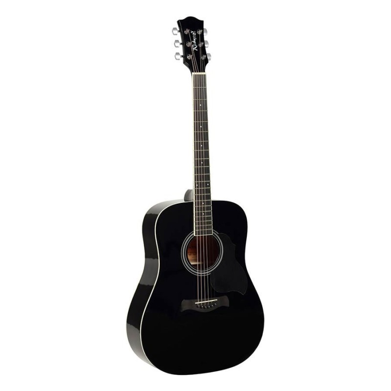 GUITARRA ACÚSTICA RICHWOOD DREADNOUGHT NEGRA