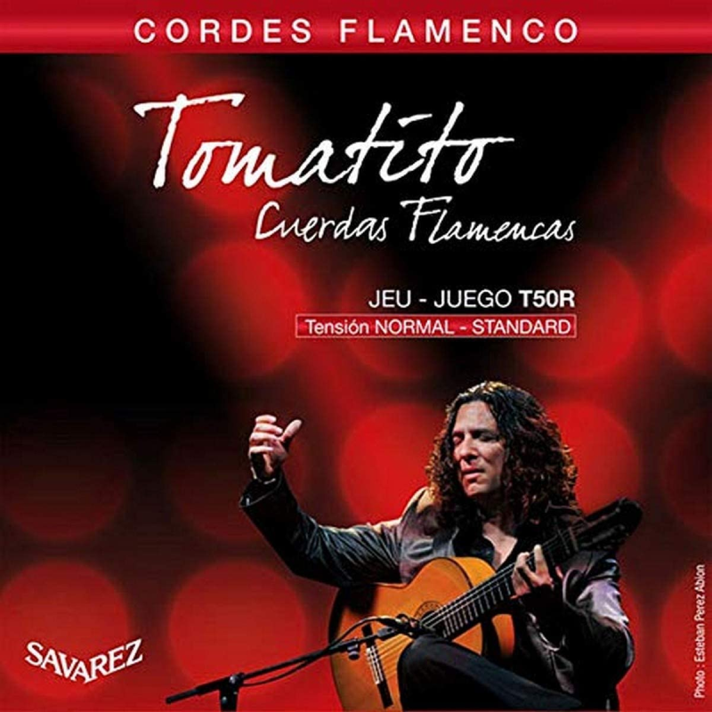 JUEGO DE CUERDAS PARA GUITARRA FLAMENCO SAVAREZ TOMATITO T50R | MÚSICA BILBAO
