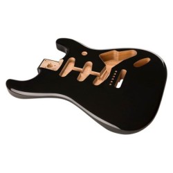 Cuerpo Stratocaster Fender aliso negro | MÚSICA BILBAO