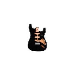 Cuerpo Stratocaster Fender aliso negro | MÚSICA BILBAO