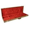 Estuche Deluxe Fender Jazz Bass tweed rojo | MÚSICA BILBAO