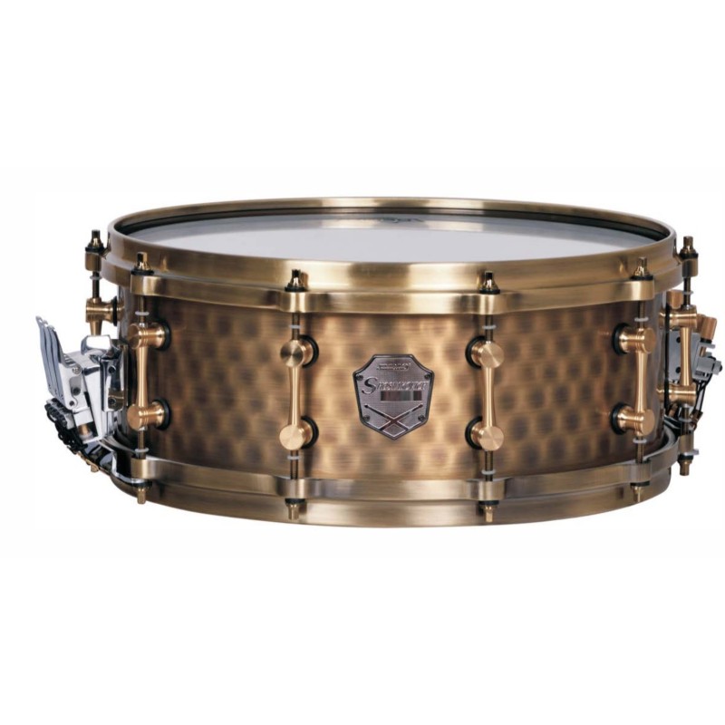 CAJA JINBAO 14" x 6.5" BRONCE MARTILLEADO | MÚSICA BILBAO