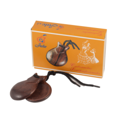 CASTAÑUELAS JALE DE PULIDA CAOBA DEL N  5