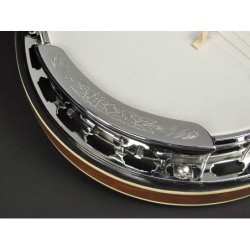 Banjo 4 c. Richwood aluminio 24T 17 trastes