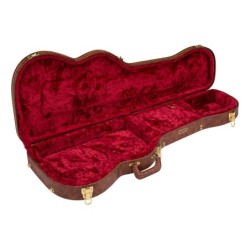 Estuche Fender Strat/Telecaster Poodle marrón | MÚSICA BILBAO