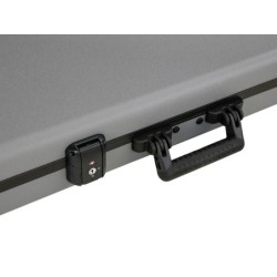 Estuche Deluxe Fender Strat/Tele mold. plata/azul | MÚSICA BILBAO