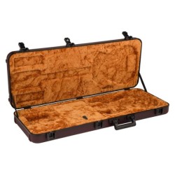 Estuche Deluxe Fender Strat/Tele mold. rojo | MÚSICA BILBAO