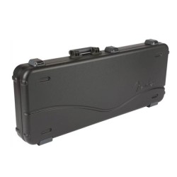 Estuche Deluxe Fender Strat/Tele mold. negro | MÚSICA BILBAO