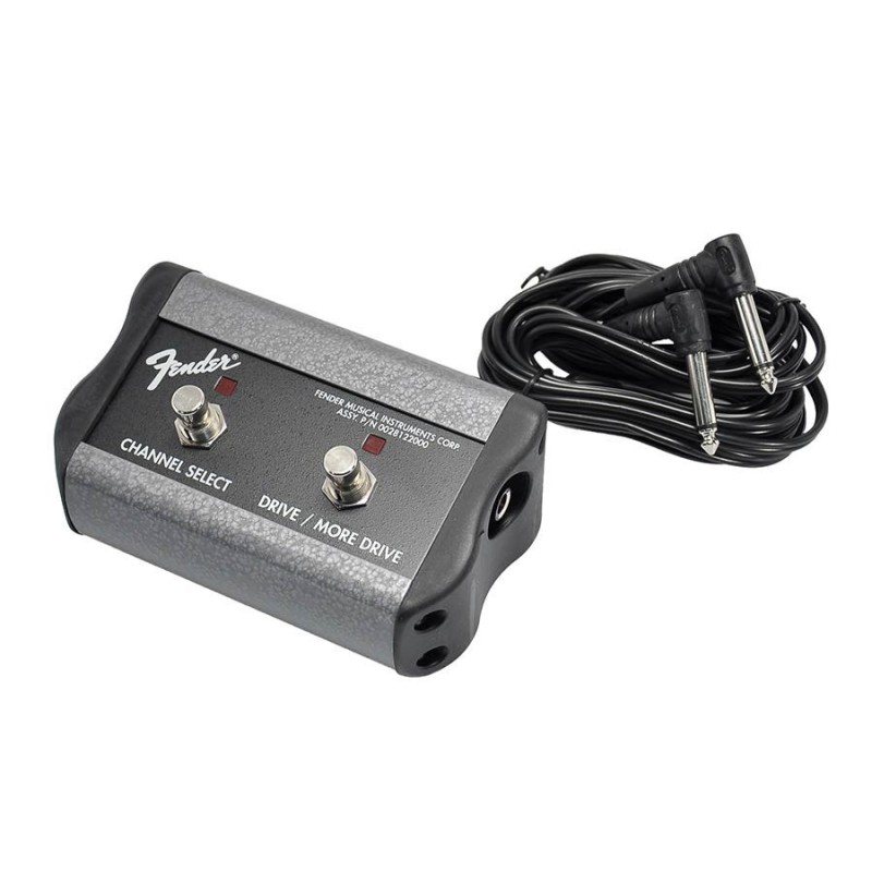 Pedal Fender 2 botones canal/boost jack 1/4 | MÚSICA BILBAO