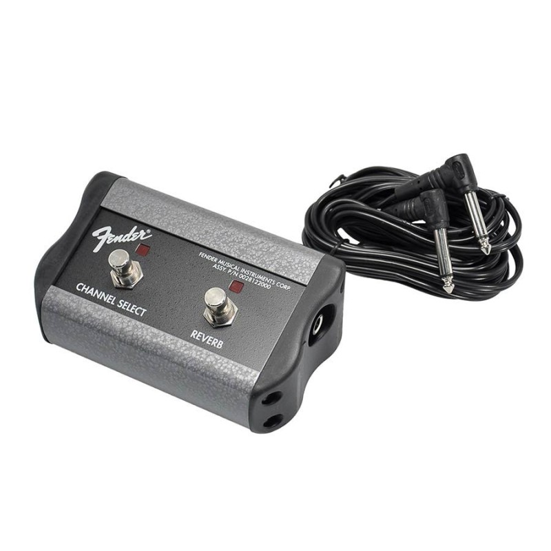 Pedal Fender 2 botones canal/reverb jack 1/4 | MÚSICA BILBAO