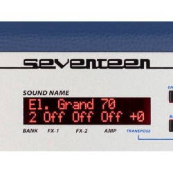 PIANO ESCENARIO CRUMAR MODELO VIRTUAL SEVENTEEN 73 TECLAS