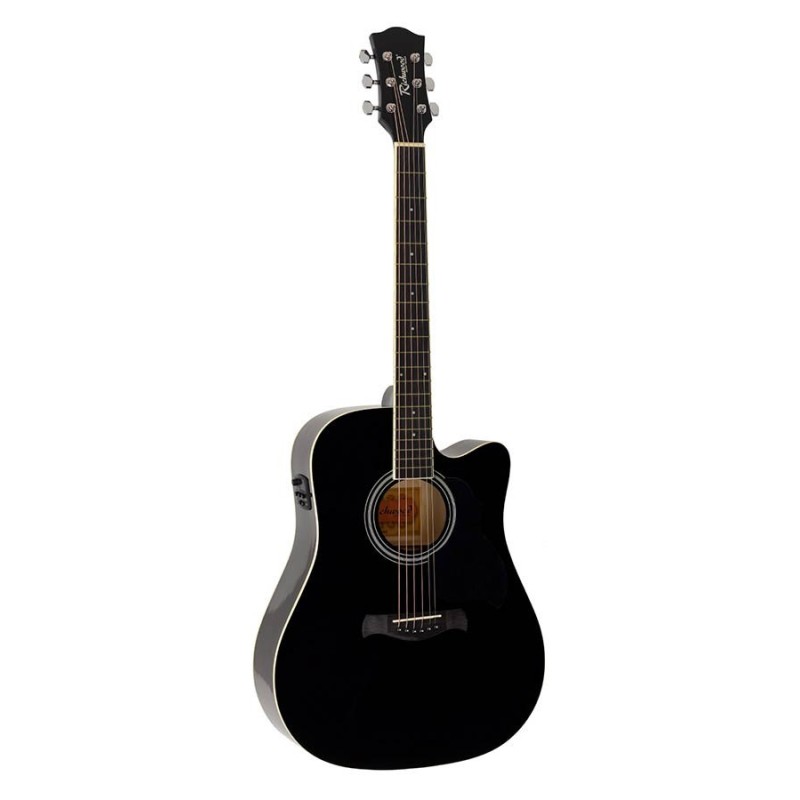 Guit. acú. E Dreadnought Richwood Negro