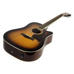 Guit. acú. E Dreadnought Richwood Sunburst