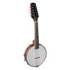 Banjo 6 cuerdas Richwood caoba 24T