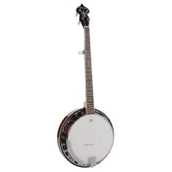 Banjo folk Richwood 5 cuerdas caoba 24 tensores