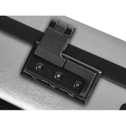 Estuche violín 4/4 Leonardo PVC 22kg plata