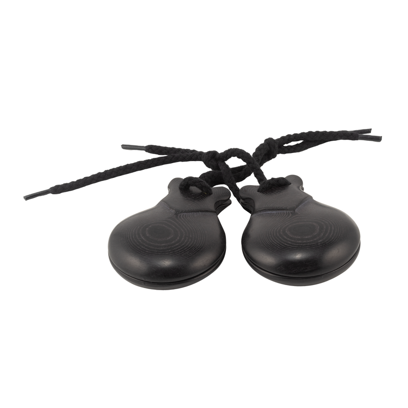 CASTAÑUELAS JALE DE TELA NEGRA DEL N  6